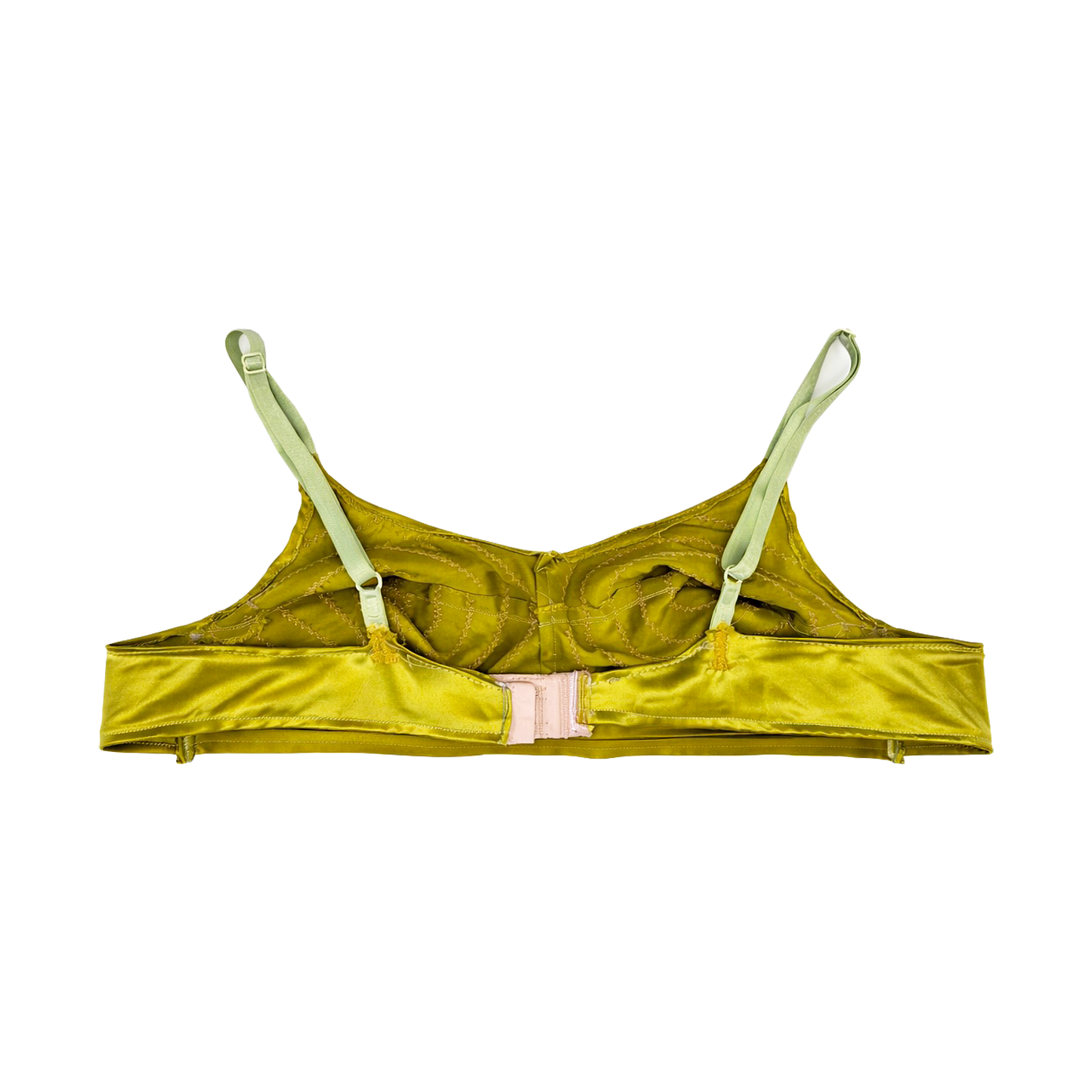Acid Chartreuse Bullet Bra