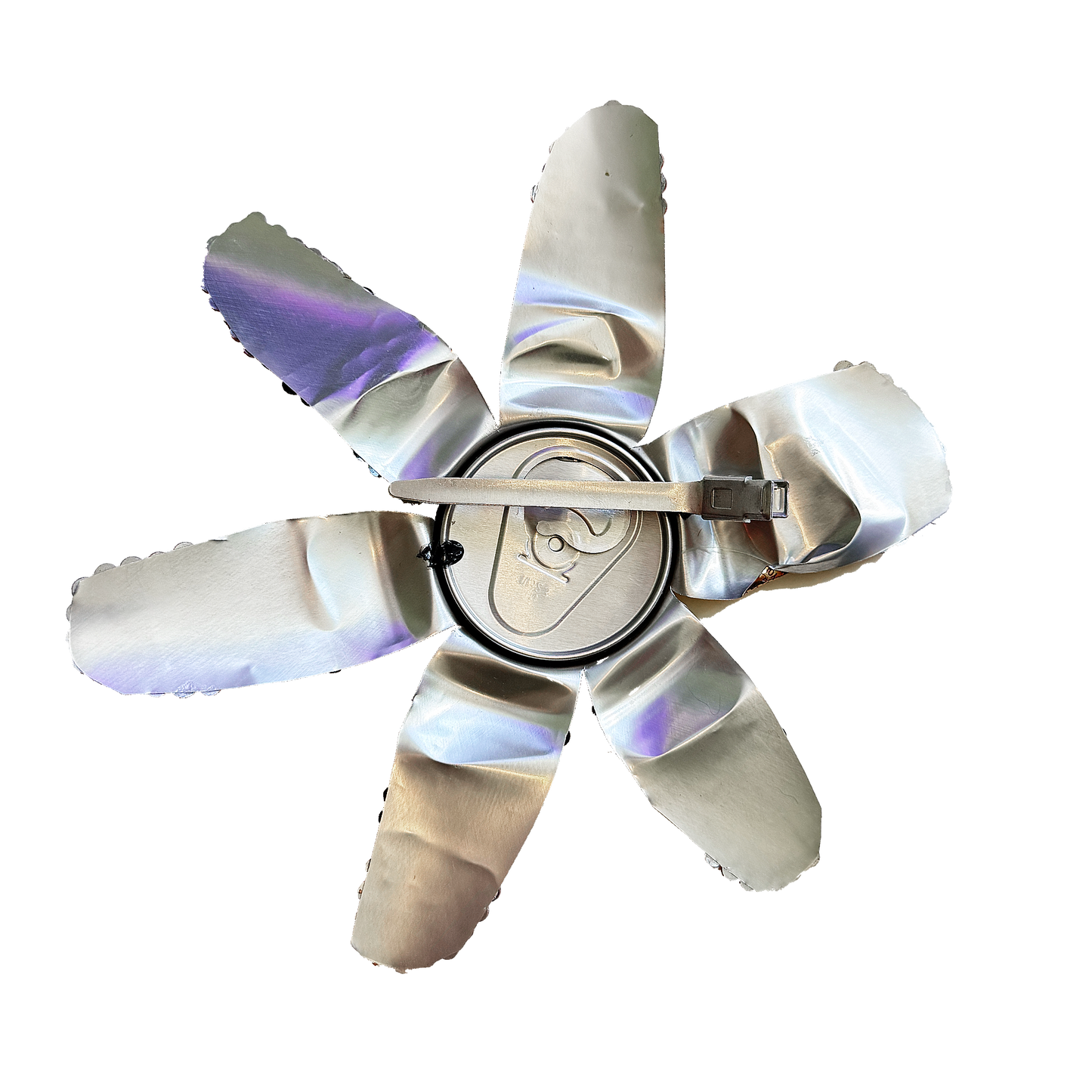 Gold Crystal Can Clip