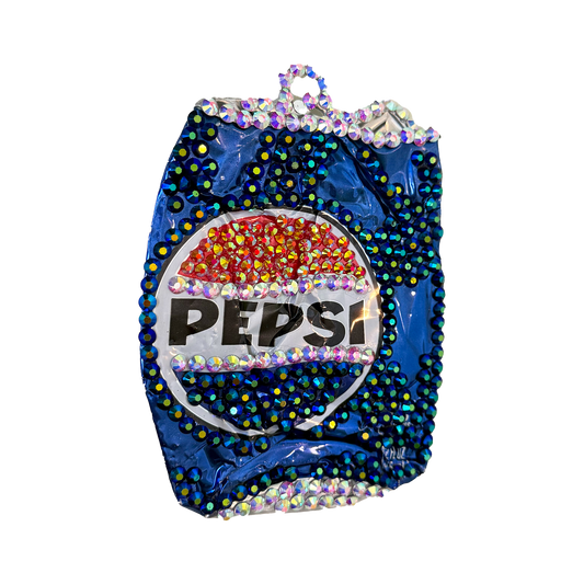 Crushed Blueberry Crystal Can Clip