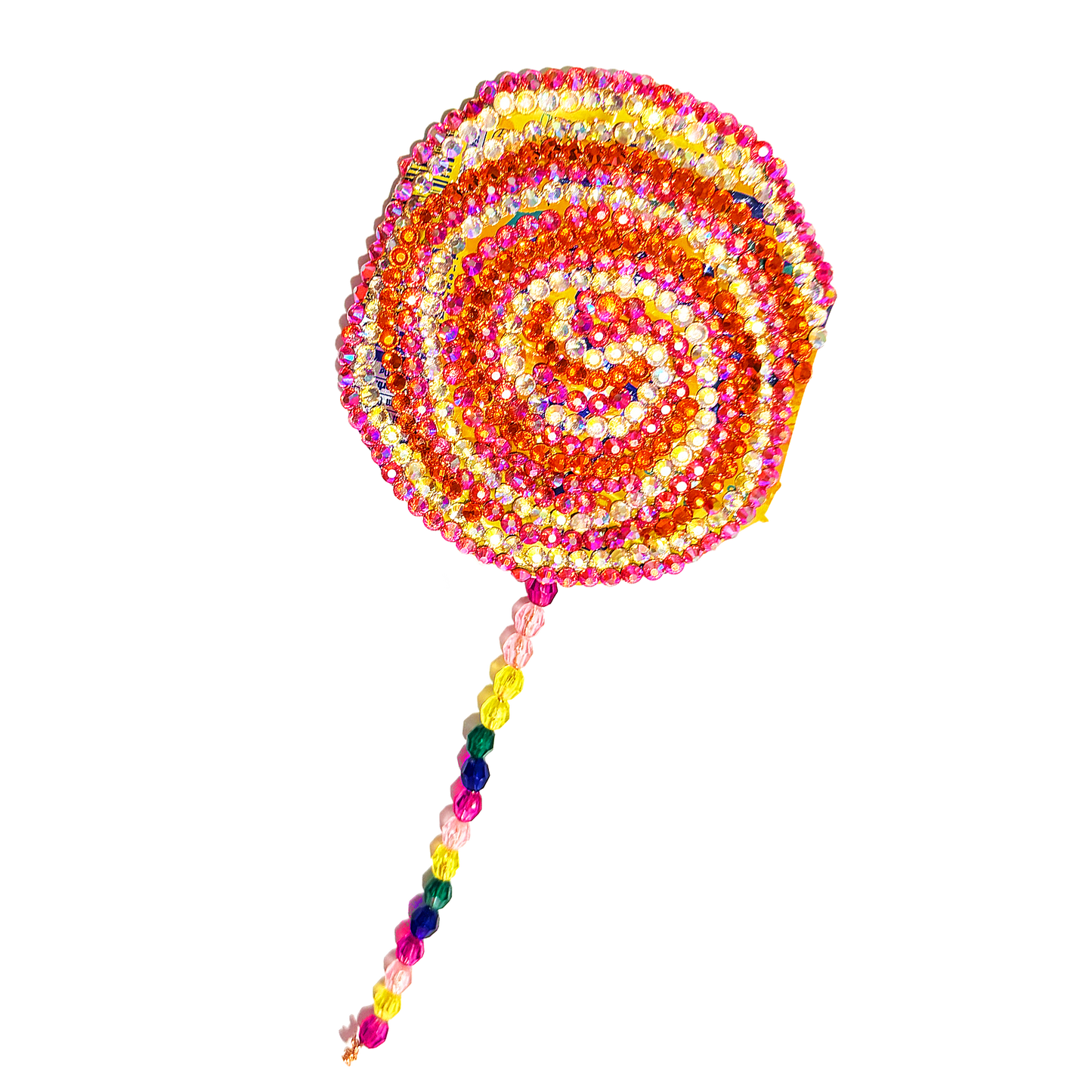 Sugar Lollipop Crystal Can Clip