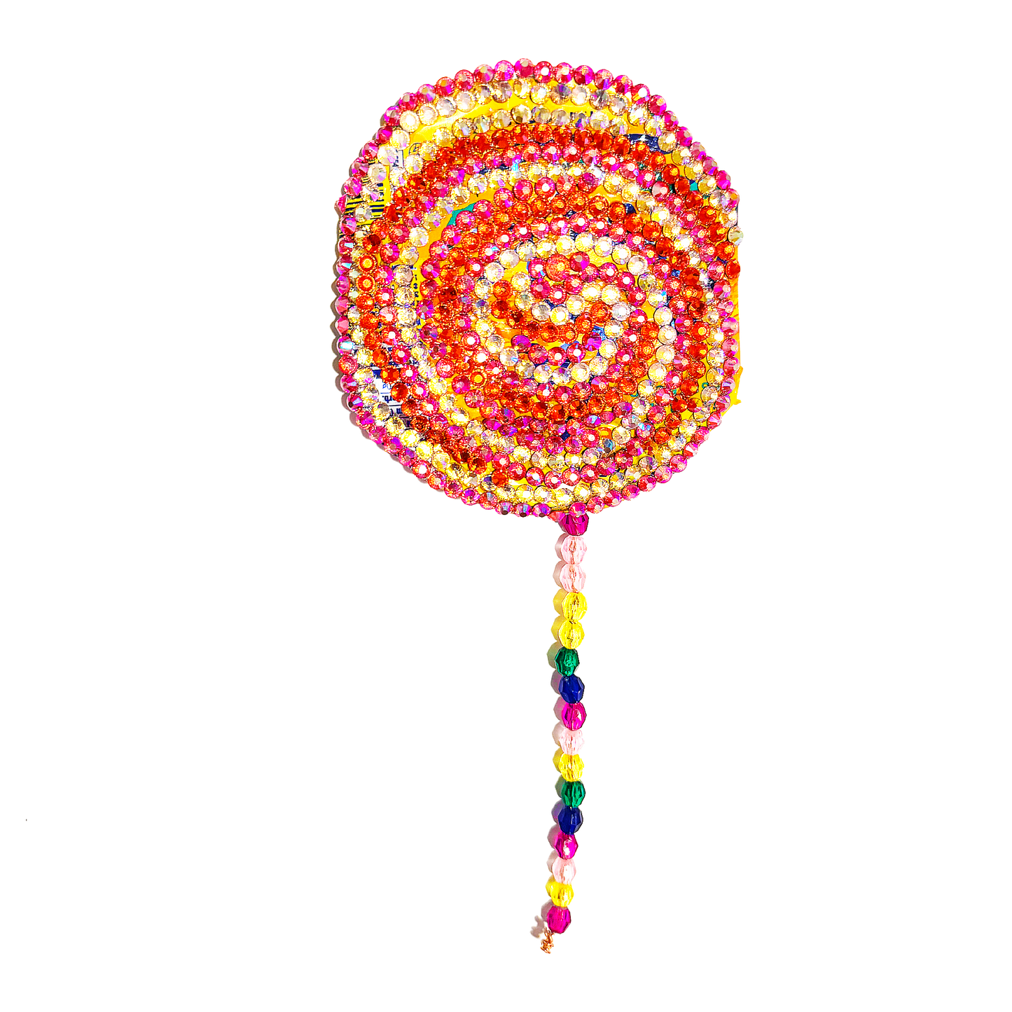 Sugar Lollipop Crystal Can Clip