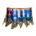 Rainbow Dyed Calf Crown Skirt/Top