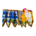 Rainbow Dyed Calf Crown Skirt/Top
